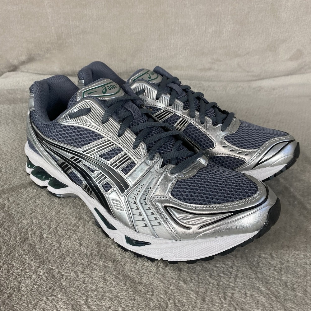 Asics Gel-Kayano 14 Mens Shoes Size 11 White Graphite Grey Running Shoes NEW